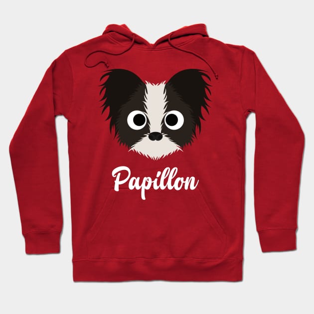 Papillon - Papillon Dog Hoodie by DoggyStyles